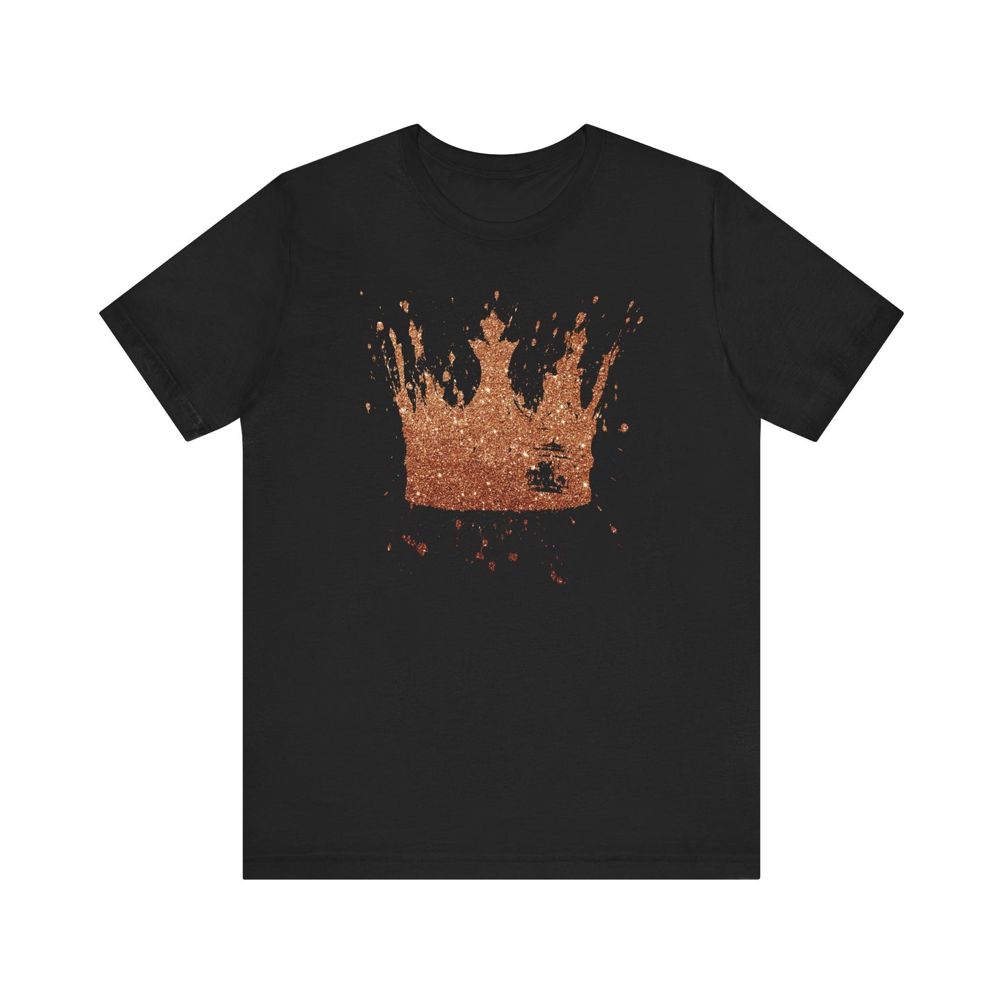 Golden Crown T-Shirt — Vintage Royalty Graphic Tee