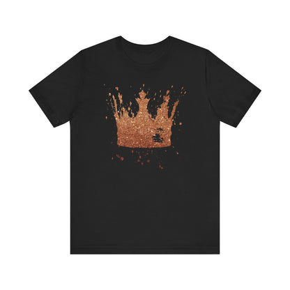 Golden Crown T-Shirt — Vintage Royalty Graphic Tee