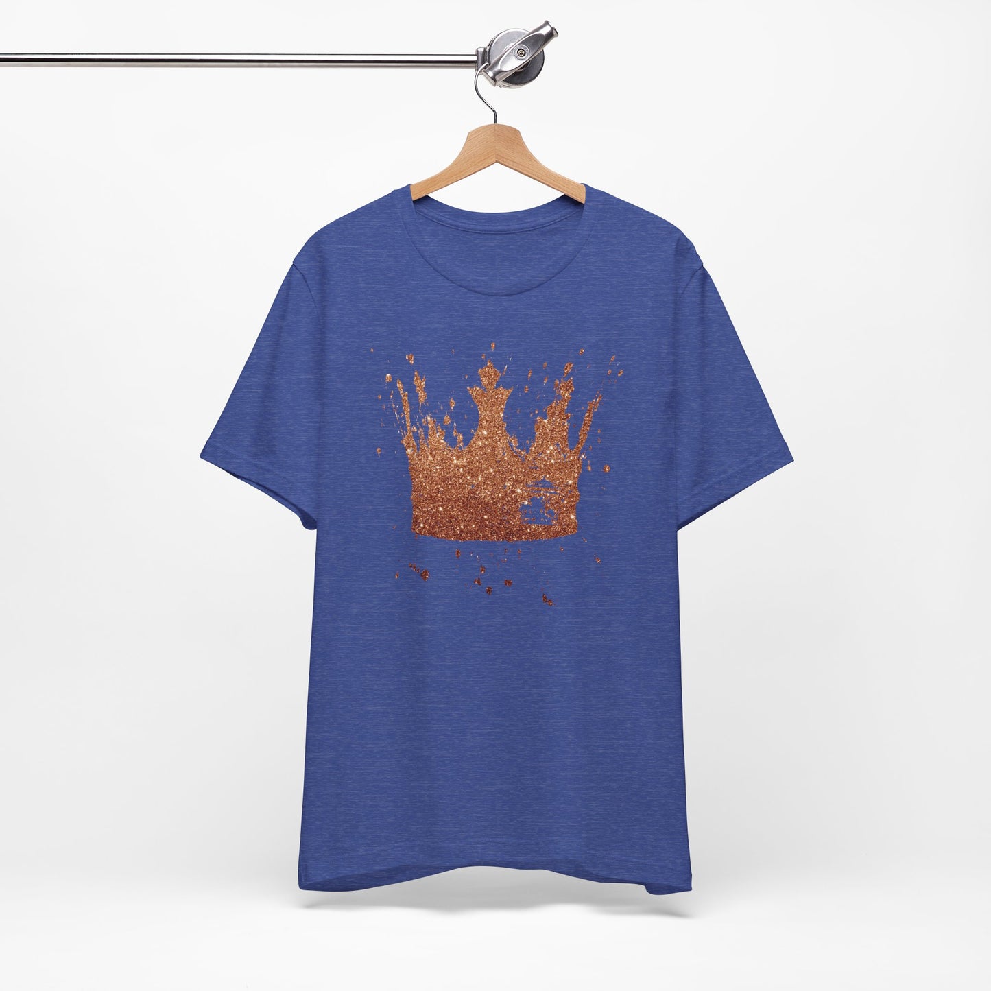 Golden Crown T-Shirt — Vintage Royalty Graphic Tee