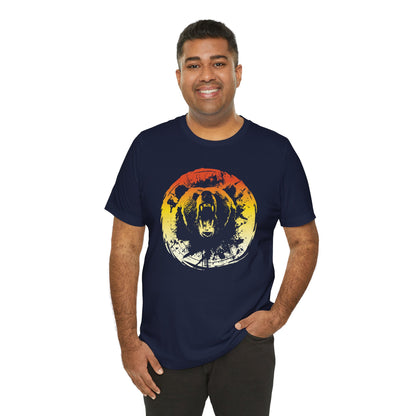 Roaring Grizzly Sunset Tee