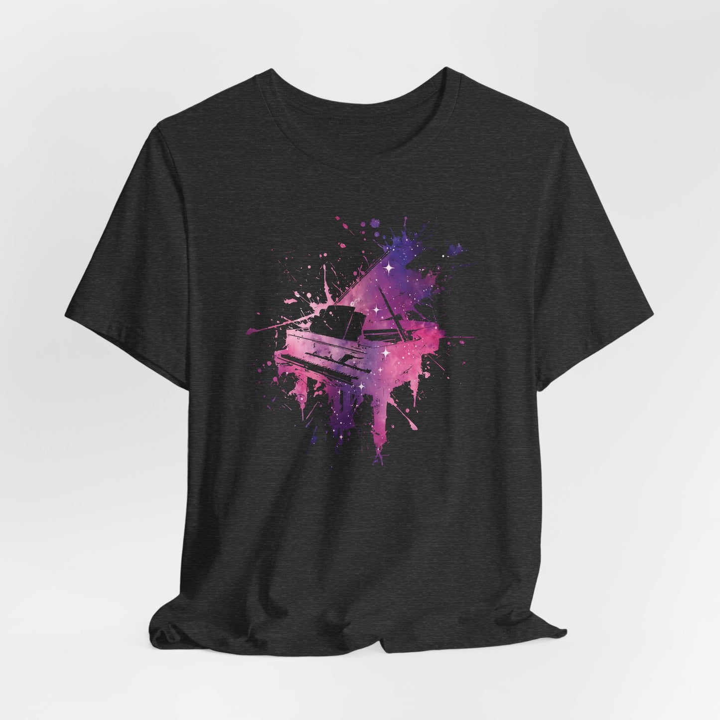 Play me to the Moon T‑Shirt — Colorful Music Lover Tee