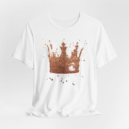 Golden Crown T-Shirt — Vintage Royalty Graphic Tee