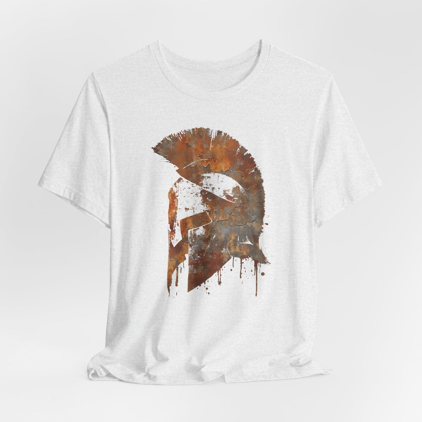 Spartan Helmet T‑Shirt — Rustic Warrior Graphic Tee