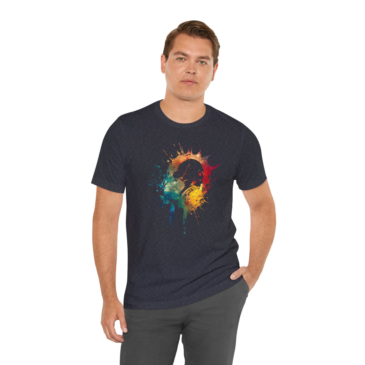 Galaxy Rock T‑Shirt — Colorful Music Lover Tee