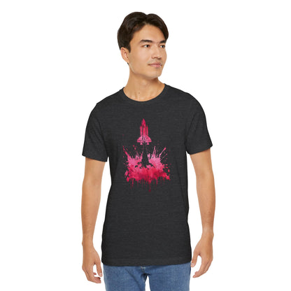 Galaxy Rocket Splash T-Shirt