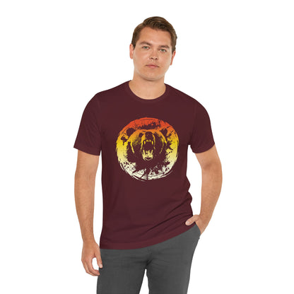 Roaring Grizzly Sunset Tee