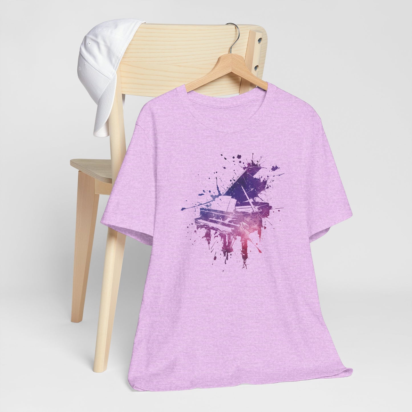 Play me to the Moon T‑Shirt — Colorful Music Lover Tee
