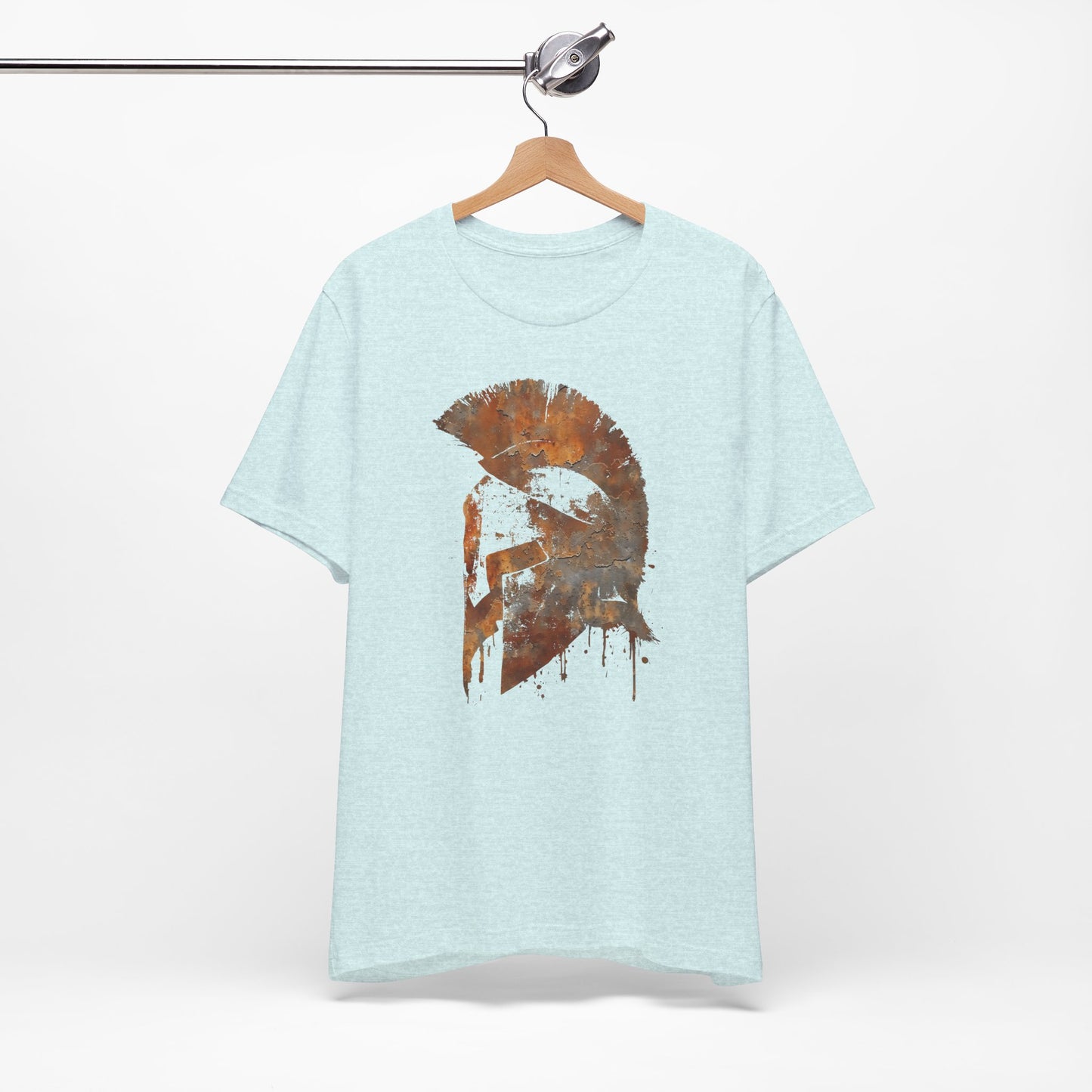 Spartan Helmet T‑Shirt — Rustic Warrior Graphic Tee