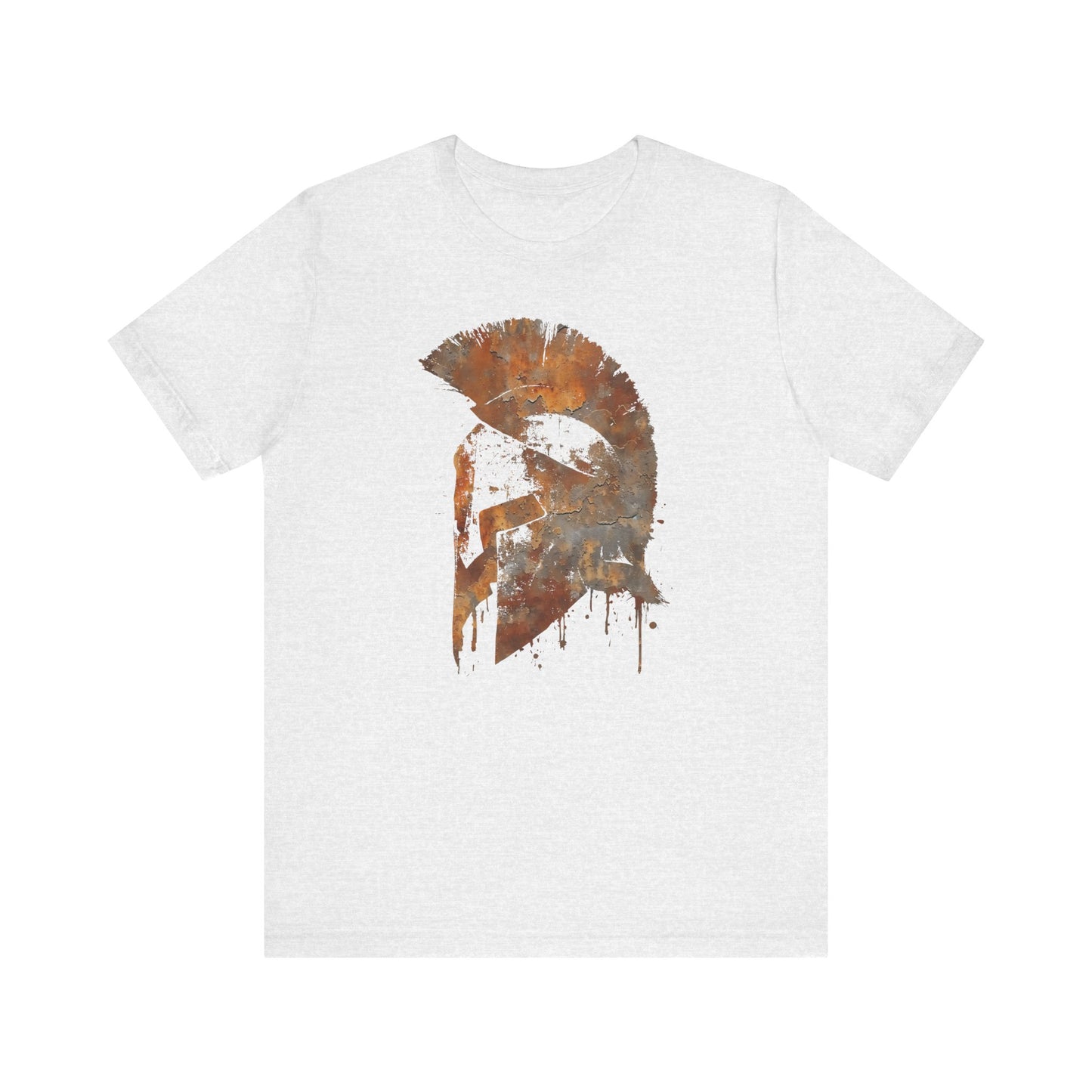 Spartan Helmet T‑Shirt — Rustic Warrior Graphic Tee