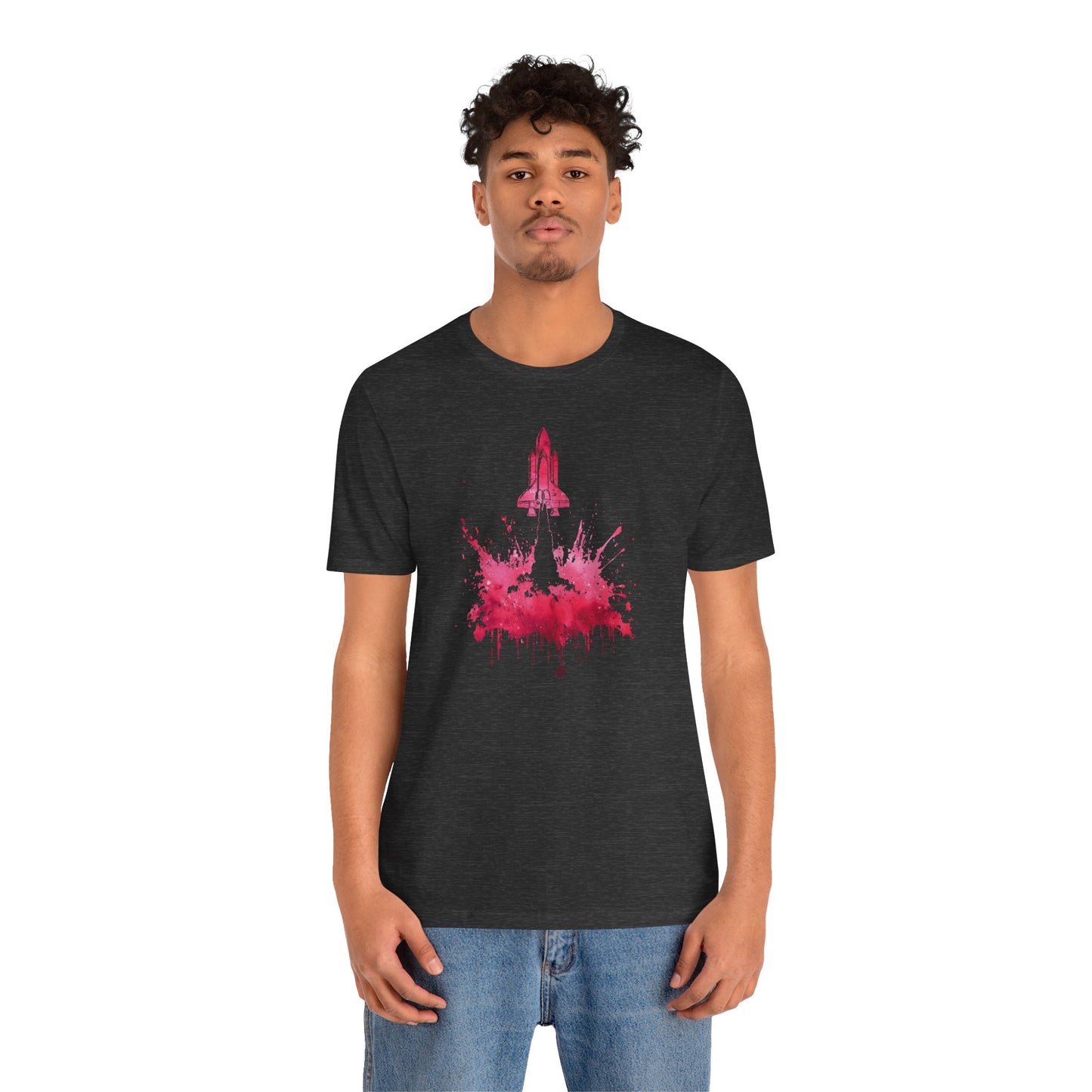 Galaxy Rocket Splash T-Shirt