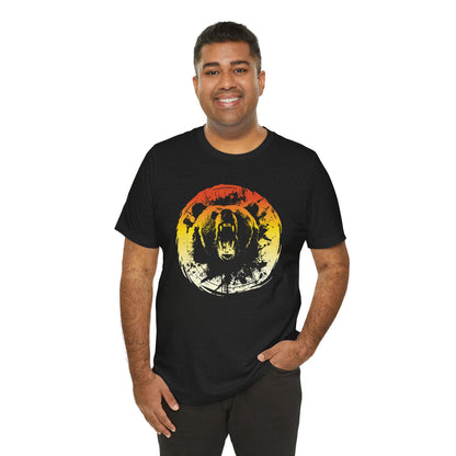Roaring Grizzly Sunset Tee
