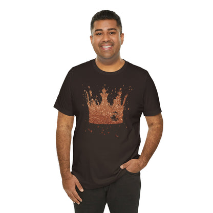 Golden Crown T-Shirt — Vintage Royalty Graphic Tee