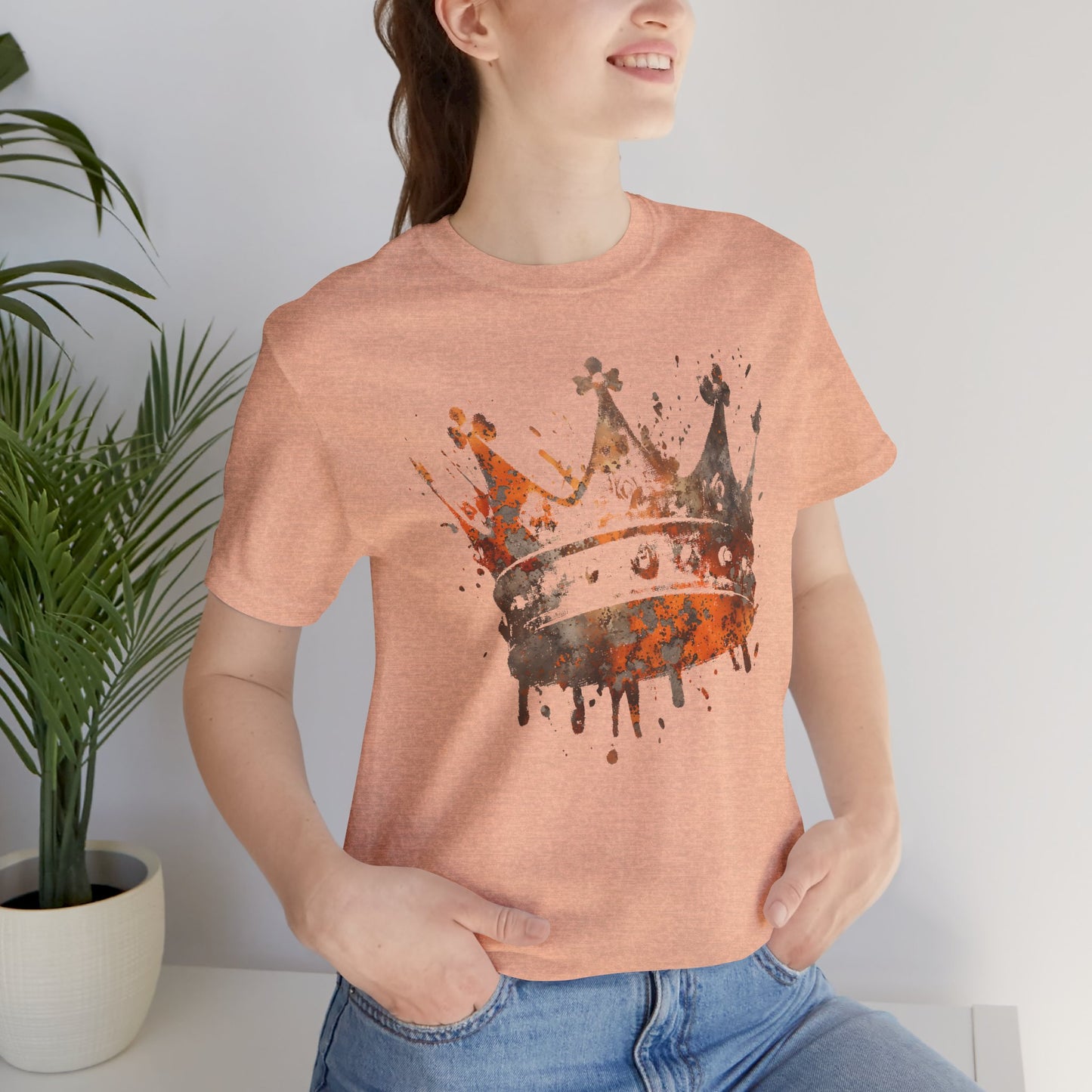 Heavy is the Head Tee — Regal Drip Graphic King Crown T-Shirt