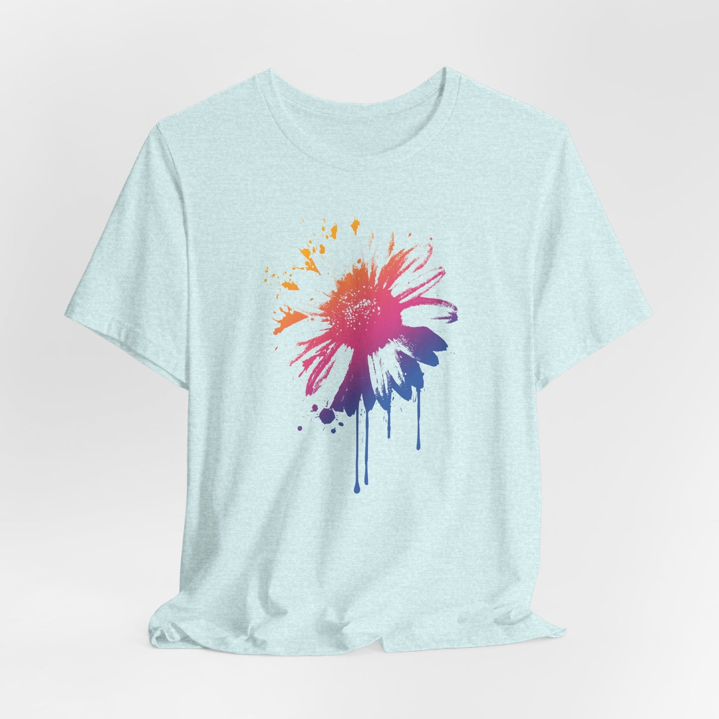 Paint-Splatter Daisy T-Shirt