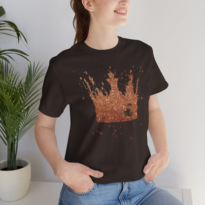 Golden Crown T-Shirt — Vintage Royalty Graphic Tee