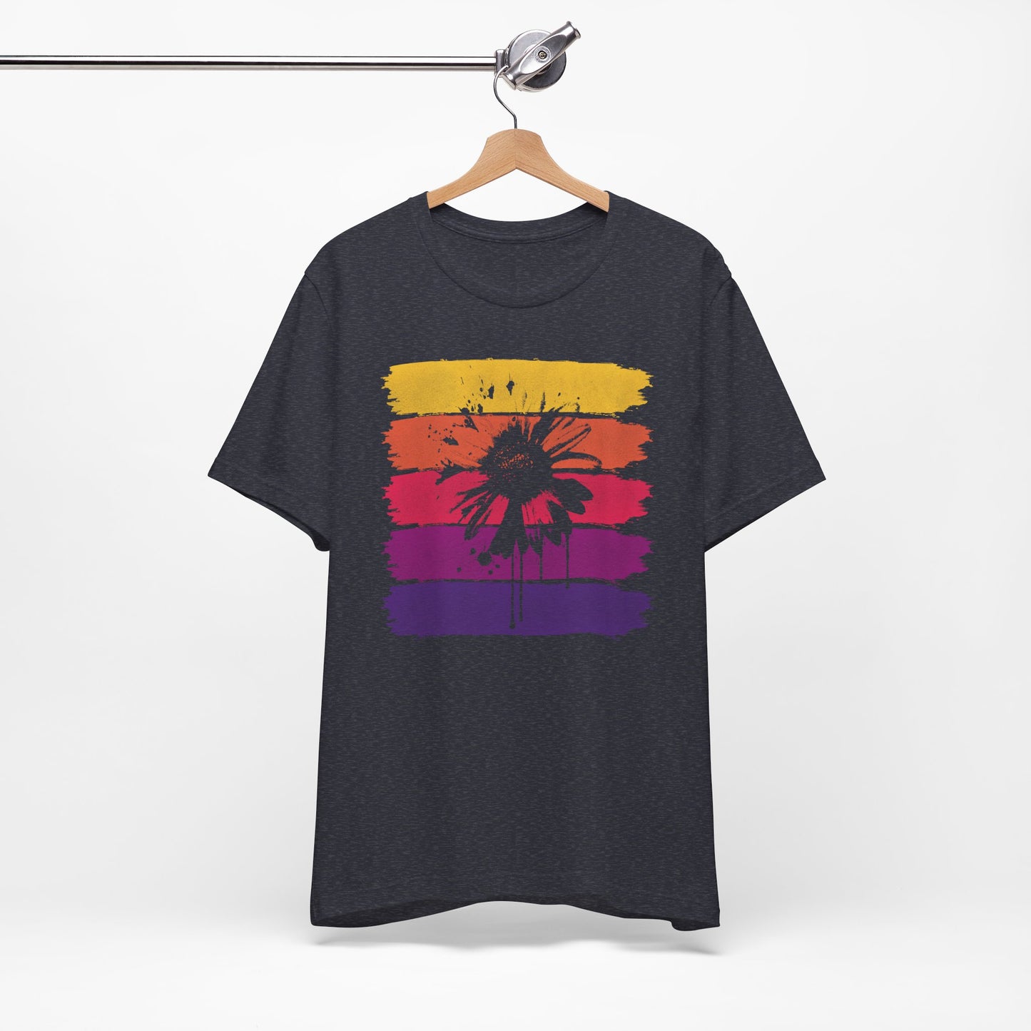 Paint-Splatter Daisy T-Shirt