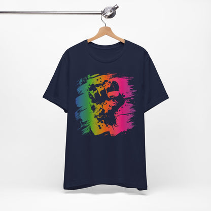 Fight the Power T‑Shirt — Neon Statement Tee