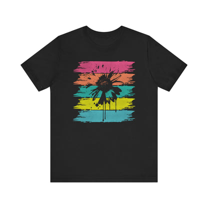 Paint-Splatter Daisy T-Shirt