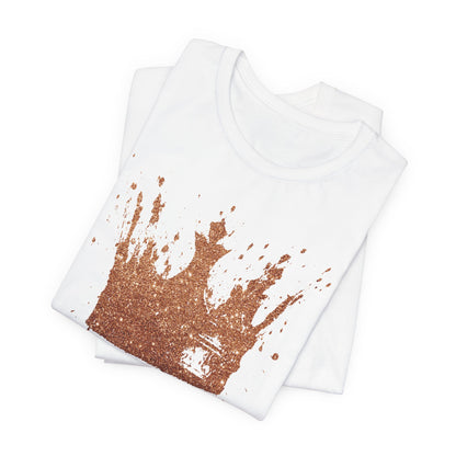 Golden Crown T-Shirt — Vintage Royalty Graphic Tee