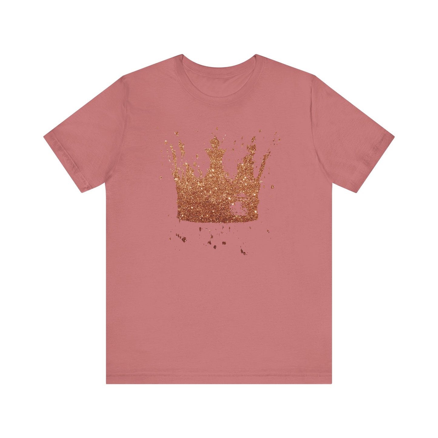 Golden Crown T-Shirt — Vintage Royalty Graphic Tee