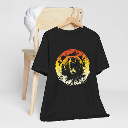 Roaring Grizzly Sunset Tee