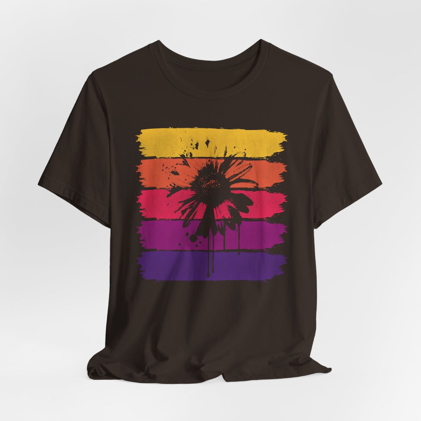 Paint-Splatter Daisy T-Shirt