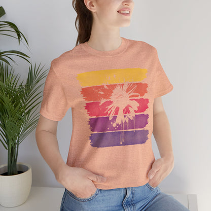 Paint-Splatter Daisy T-Shirt