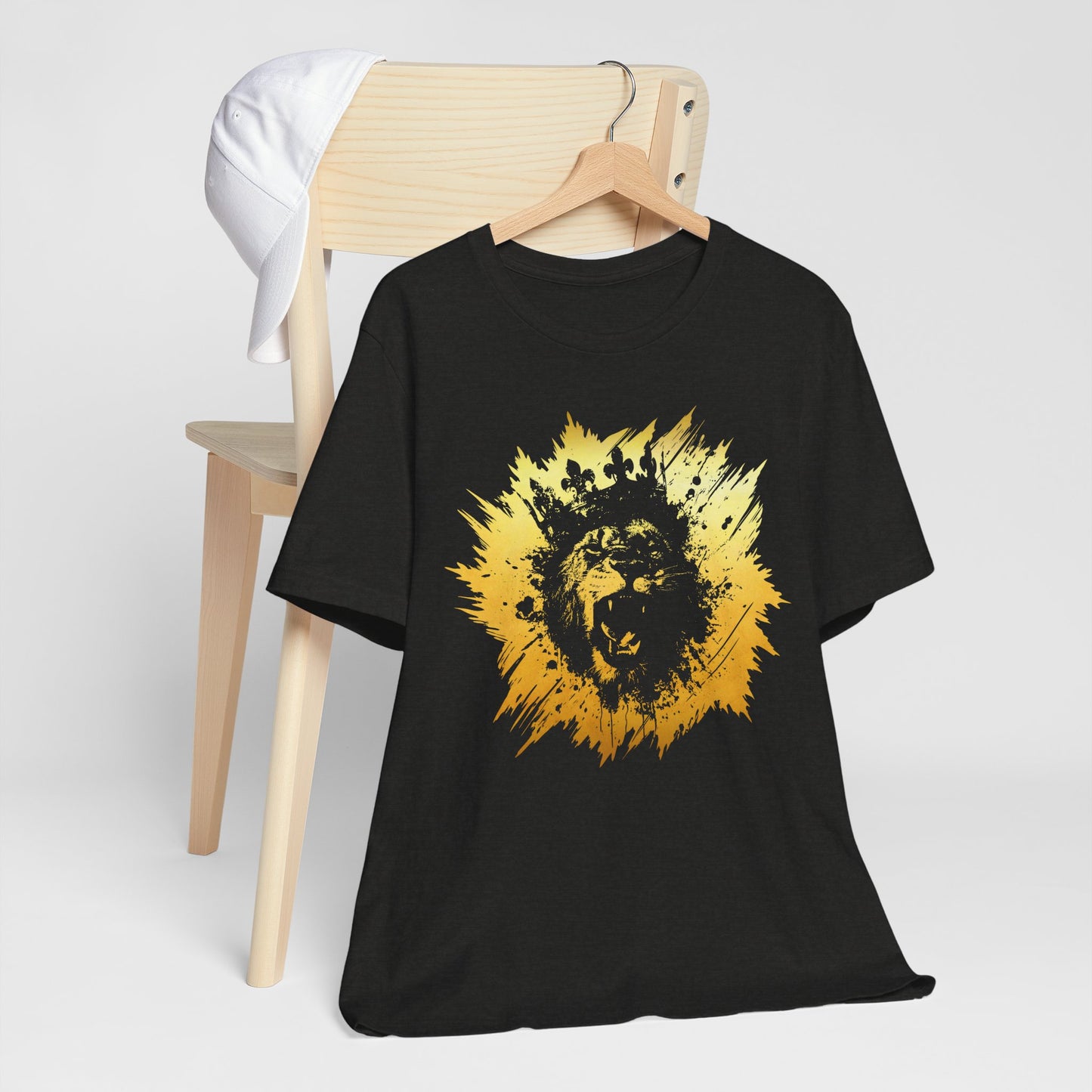 Golden King T-Shirt — Grunge King Graphic Tee