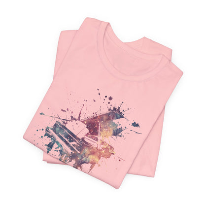 Play me to the Moon T‑Shirt — Colorful Music Lover Tee