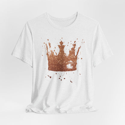 Golden Crown T-Shirt — Vintage Royalty Graphic Tee