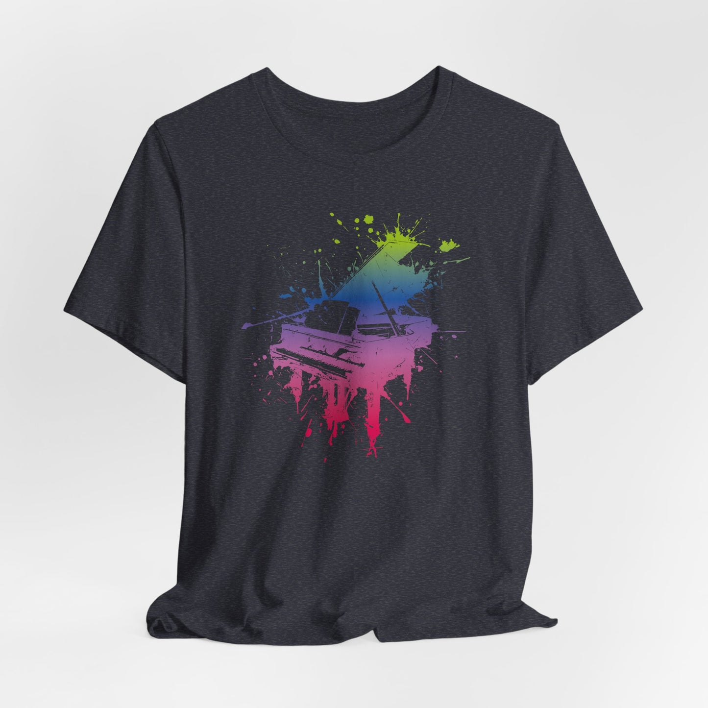 Play me to the Moon T‑Shirt — Colorful Music Lover Tee