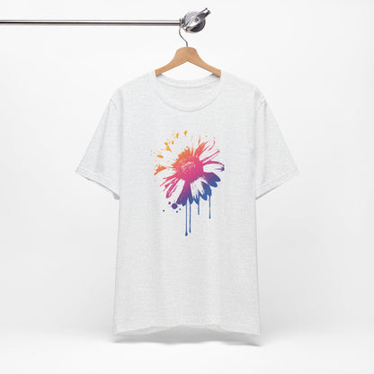 Paint-Splatter Daisy T-Shirt