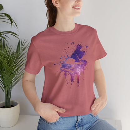 Play me to the Moon T‑Shirt — Colorful Music Lover Tee