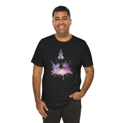 Galaxy Rocket Splash T-Shirt
