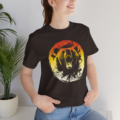 Roaring Grizzly Sunset Tee