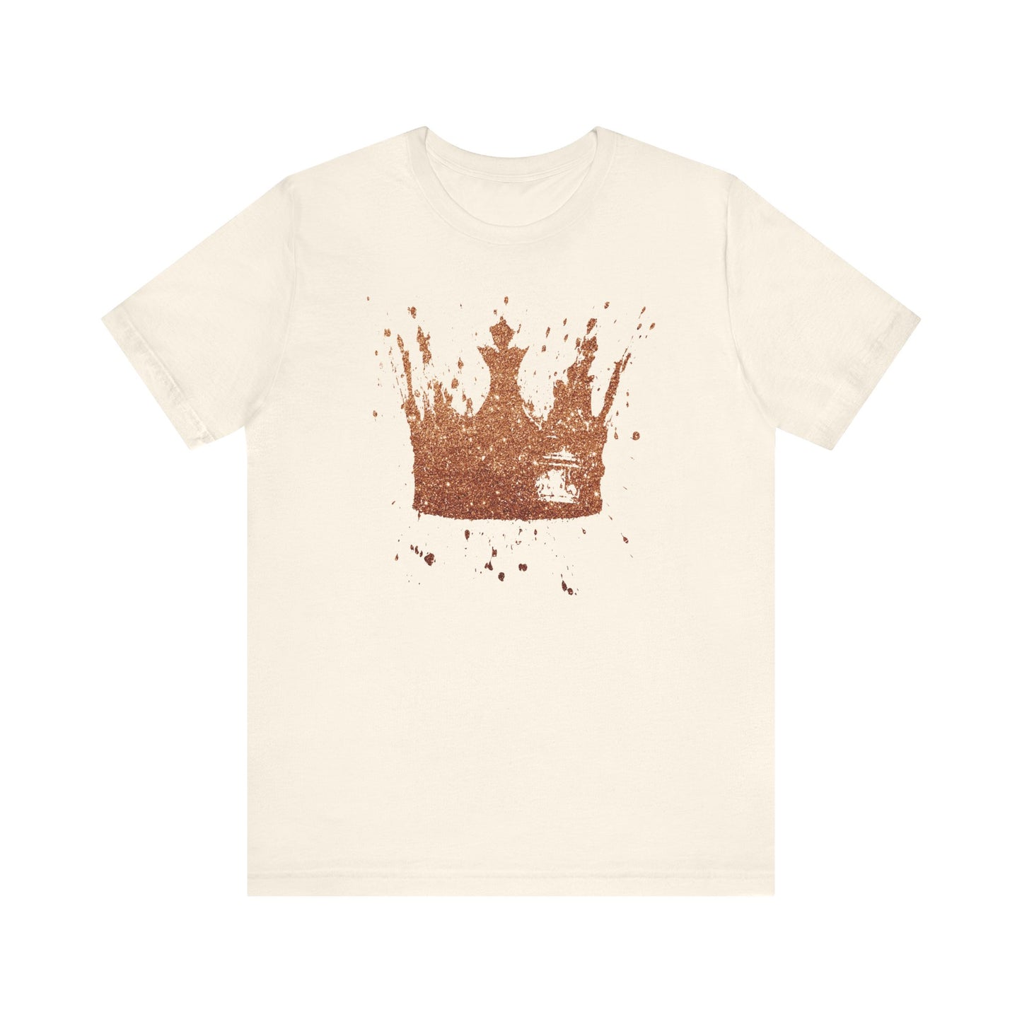 Golden Crown T-Shirt — Vintage Royalty Graphic Tee