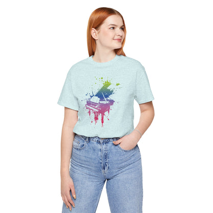 Play me to the Moon T‑Shirt — Colorful Music Lover Tee