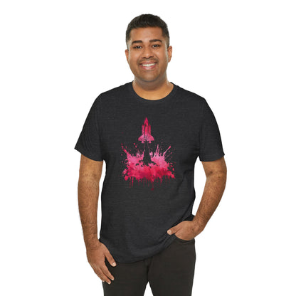 Galaxy Rocket Splash T-Shirt