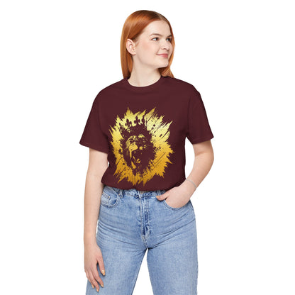 Golden King T-Shirt — Grunge King Graphic Tee