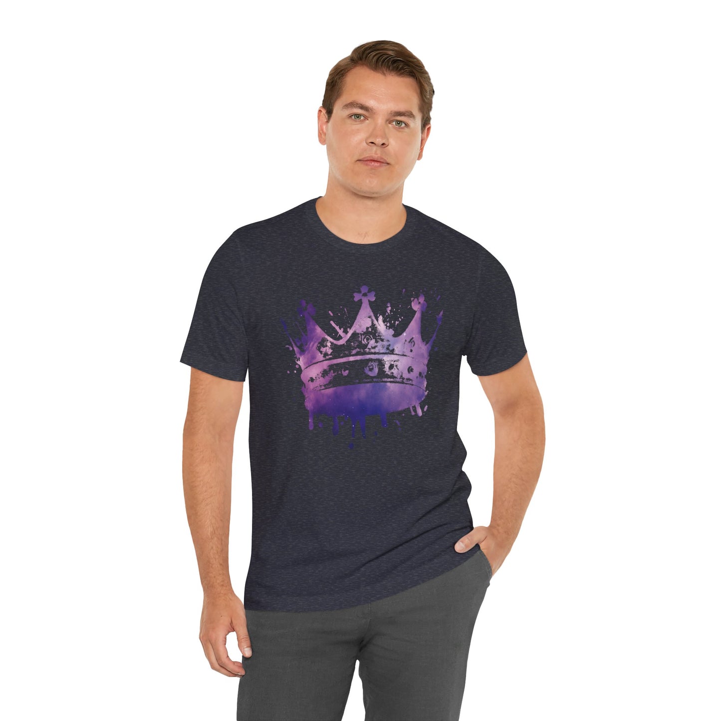 Heavy is the Head Tee — Regal Drip Graphic King Crown T-Shirt