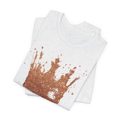 Golden Crown T-Shirt — Vintage Royalty Graphic Tee