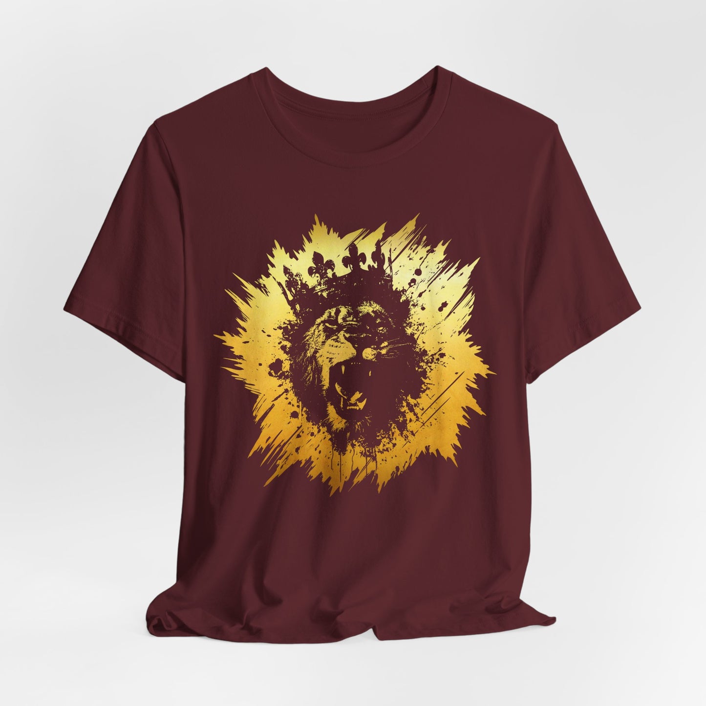 Golden King T-Shirt — Grunge King Graphic Tee