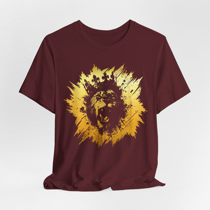 Golden King T-Shirt — Grunge King Graphic Tee