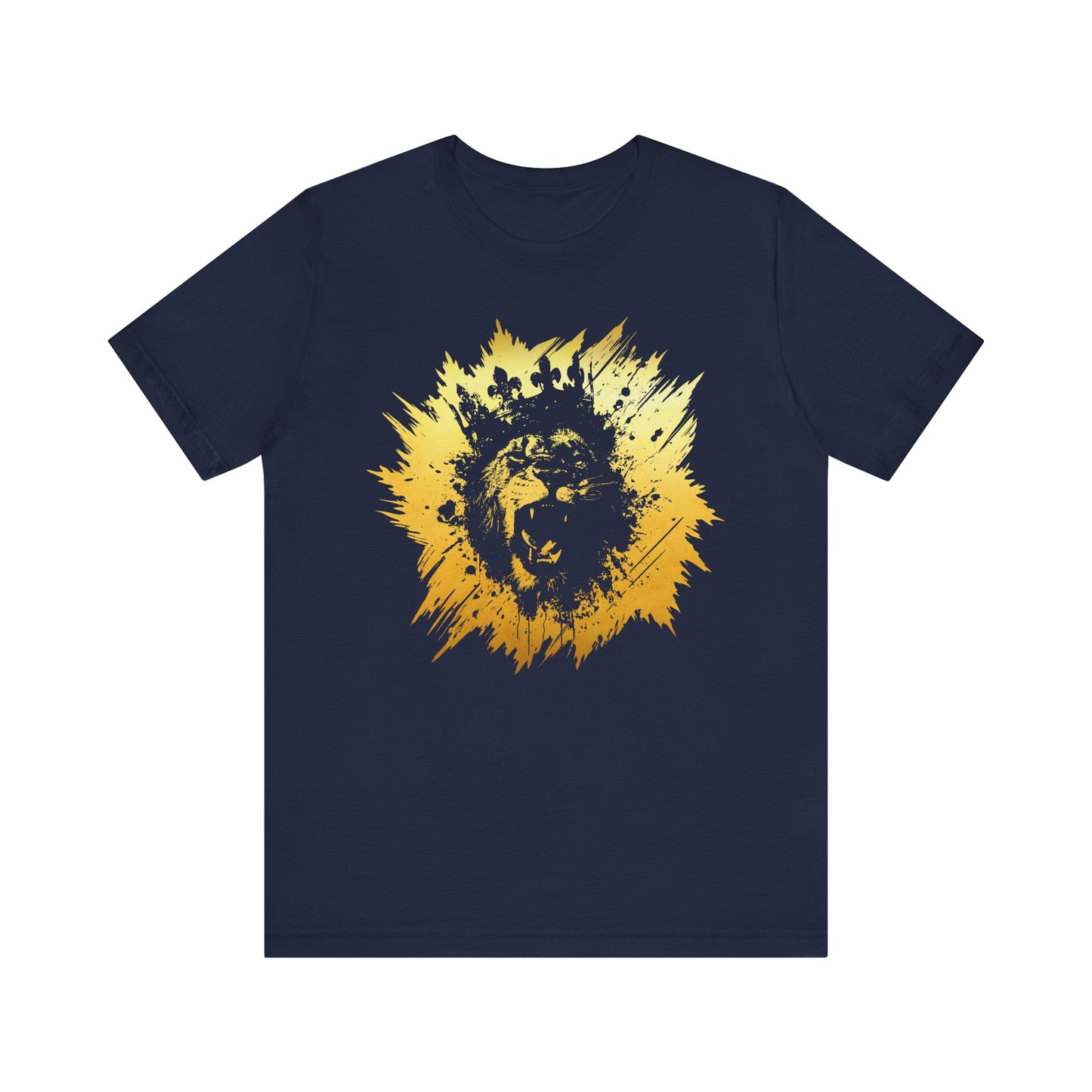 Golden King T-Shirt — Grunge King Graphic Tee