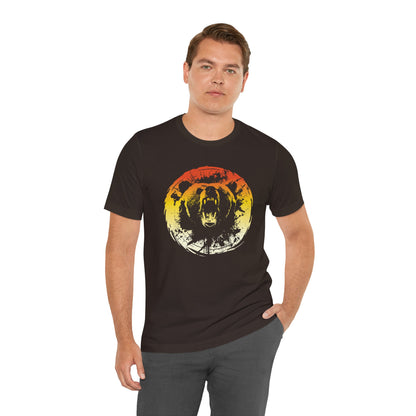 Roaring Grizzly Sunset Tee