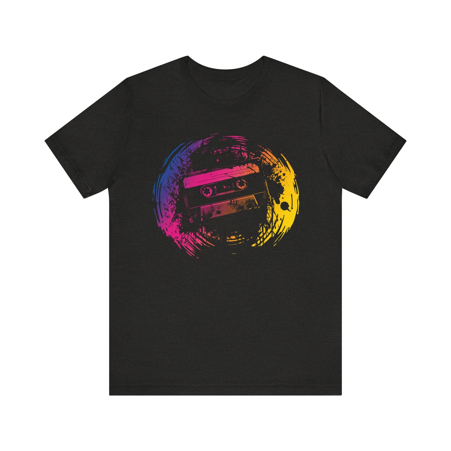 Retro Cassette Tape Tee — Vintage 80s Music Graphic T-Shirt