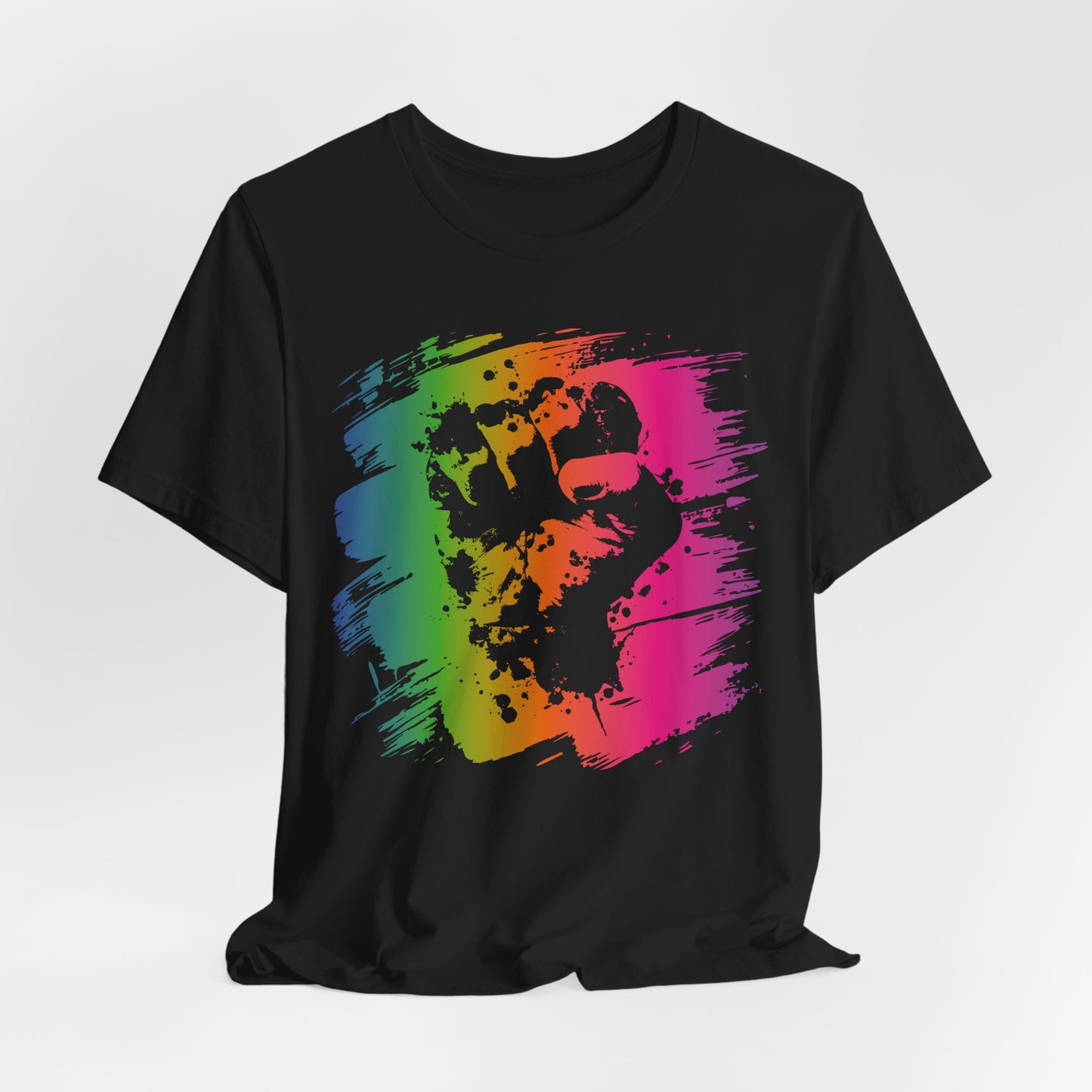 Fight the Power T‑Shirt — Neon Statement Tee