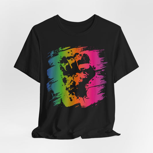 Fight the Power T‑Shirt — Neon Statement Tee