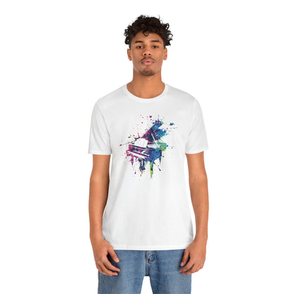Play me to the Moon T‑Shirt — Colorful Music Lover Tee