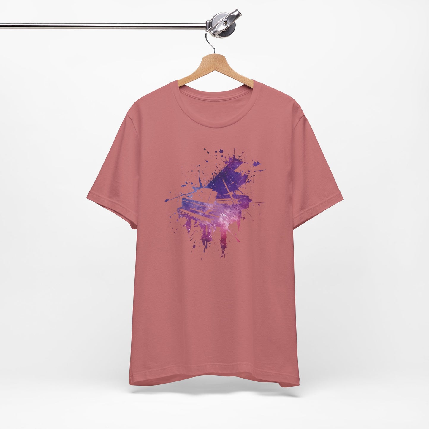 Play me to the Moon T‑Shirt — Colorful Music Lover Tee